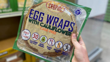 Where are egg wraps at Costco?