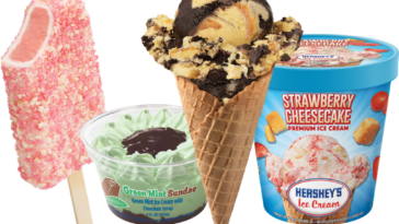 Where is Hershey ice cream sold?