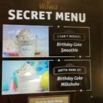 Where is Wawa secret menu?