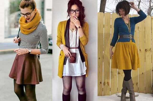 Which Colour goes best with mustard?