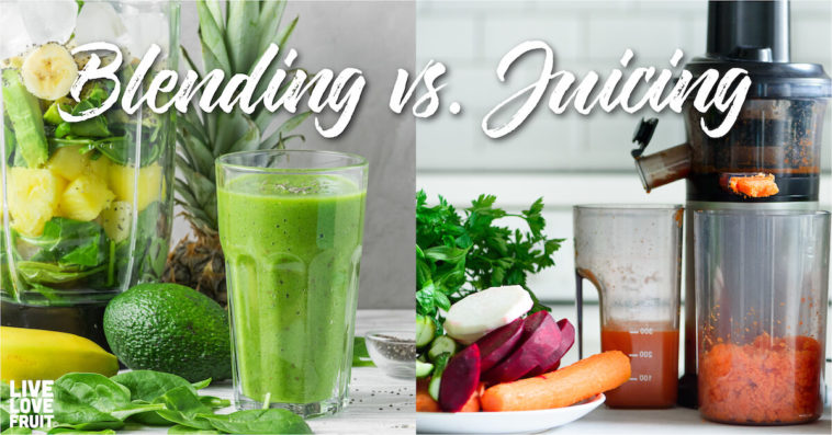 Which is healthier juicing or blending?