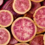 Which is healthier purple or orange sweet potato?