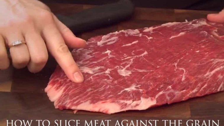 Which is used to cut along the grain?