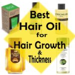 Which oil is best for hair growth and thickness?