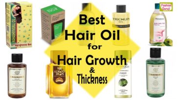 Which oil is best for hair growth and thickness?