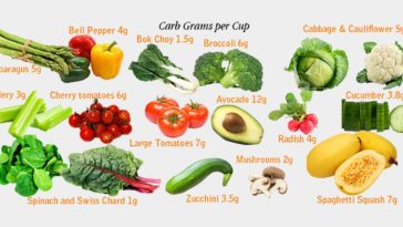 Which vegetable has the most carbs?