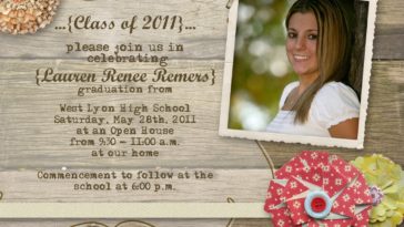 Who do you invite to a graduation open house?