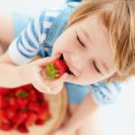 Who first ate strawberries?