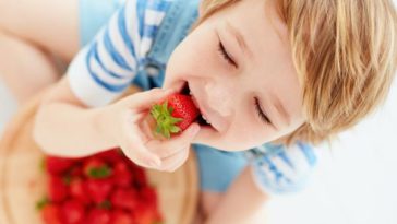 Who first ate strawberries?