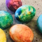 Who invented dying Easter eggs?