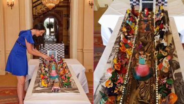 Who made the 75 million dollar cake?