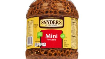 Who owns Snyders pretzels?
