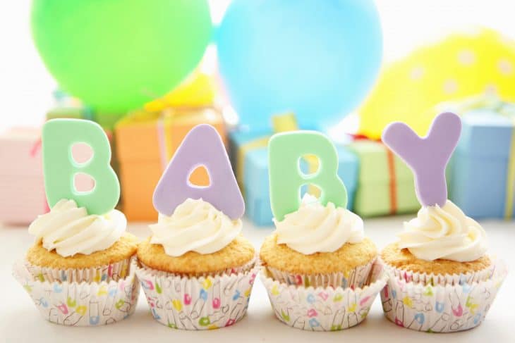Who typically pays for a baby shower?