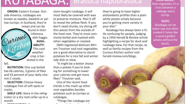 Why are rutabagas covered in wax?