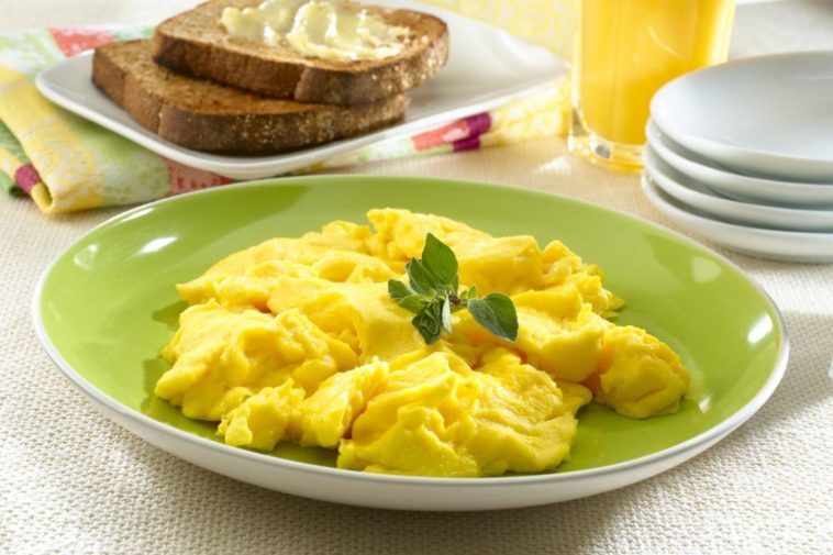 Why are scrambled eggs higher in calories?