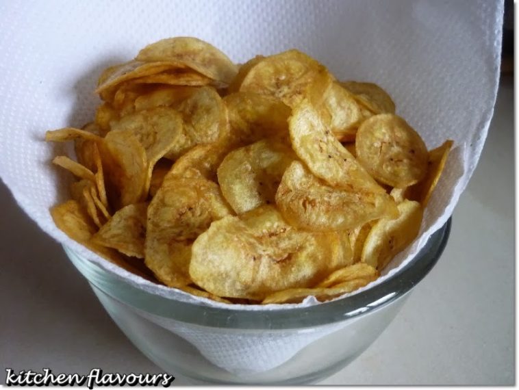 Why banana chips are not crispy?