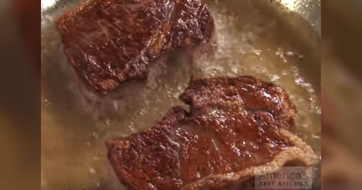 Why can't you cook frozen meat?