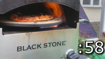 Why did Blackstone discontinue the pizza oven?