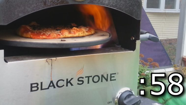 Why did Blackstone discontinue the pizza oven?