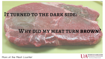 Why did my steak turn GREY in the fridge?