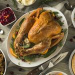 Why do Americans have turkey?