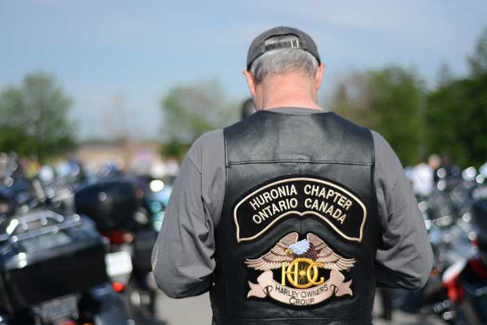 Why do bikers wear vests?
