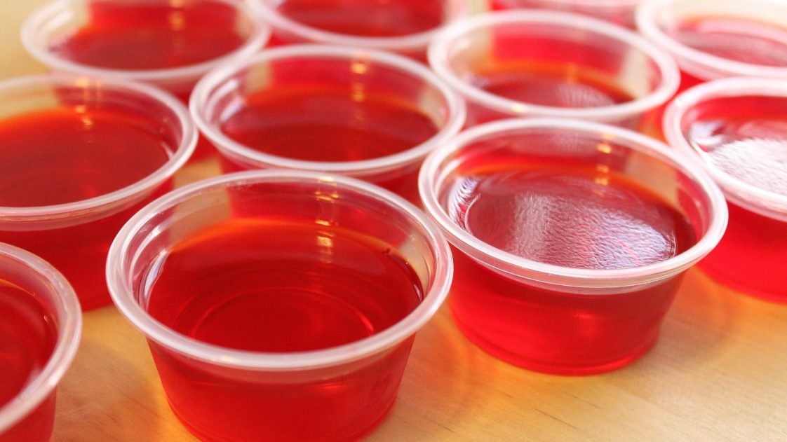 What color JellO is OK for colonoscopy?