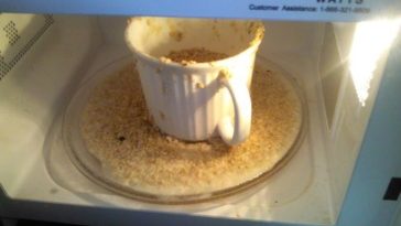 Why do oats explode in the microwave?