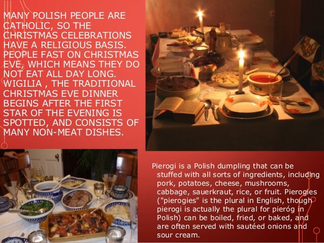 Why do polish not eat meat on Christmas Eve?
