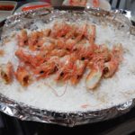 Why do restaurants leave tails on shrimp?