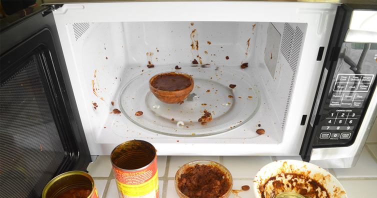 Why do some foods explode in the microwave?