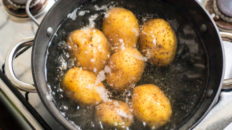 Why do you add salt when boiling potatoes?