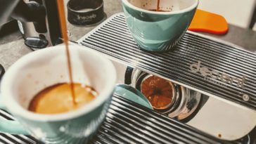 Why do you pour espresso over a spoon?