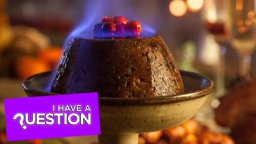 Why do you set fire to a Christmas pudding?