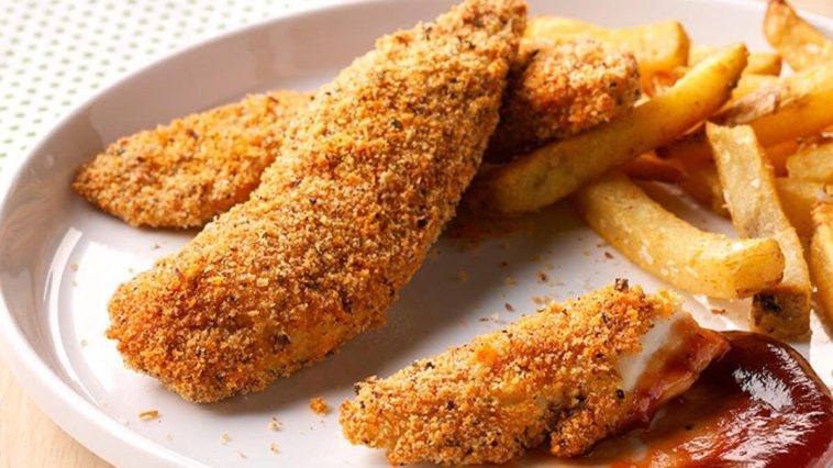 Why does breading fall off porkchops?