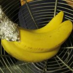 Why does foil keep bananas fresh?