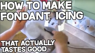 Why does fondant taste bad?