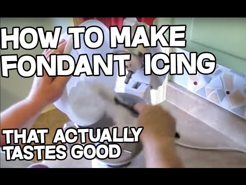 Why does fondant taste bad?