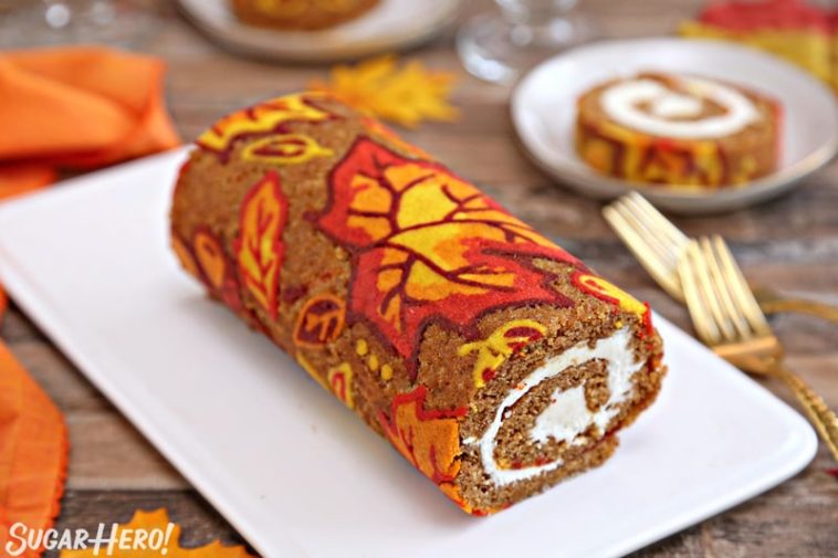 Why does pumpkin roll crack?