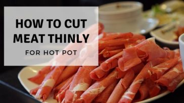 Why does thinly sliced meat taste better?