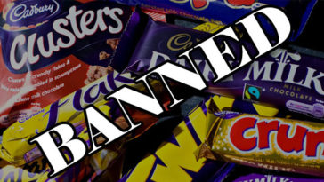 Why is Cadbury banned in America?