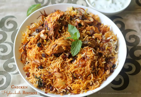 Why is Hyderabadi biryani famous?