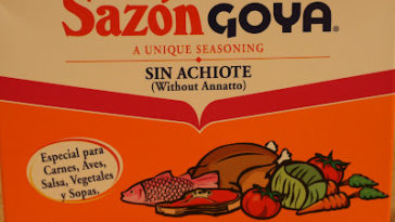 Why is Sazon bad for you?