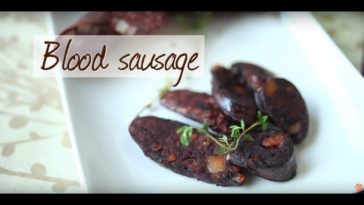 Why is blood sausage illegal?