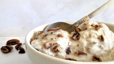 Why is butter pecan ice cream so good?
