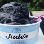 Why is coconut icecream black?