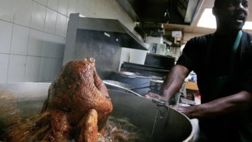 Why is deep-frying turkey dangerous?