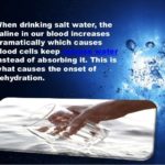 Why is drinking salt water harmful?