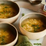 Why is egg drop soup slimy?