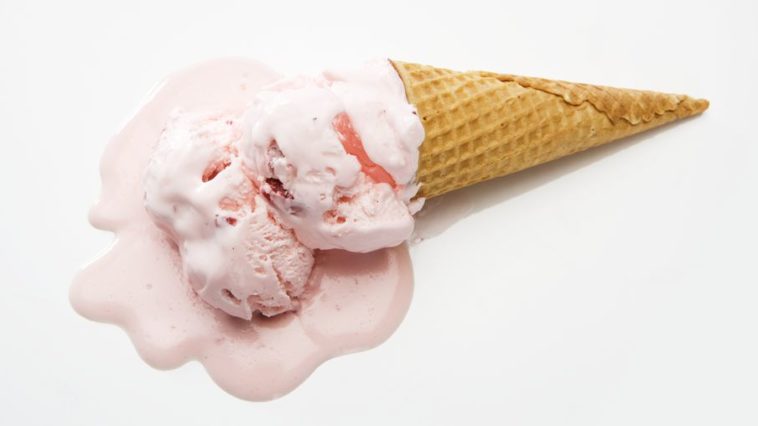 Why is my ice cream melting so fast?